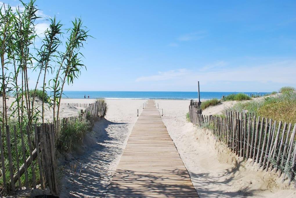 Le Nautilus Proche Plage Clim Parking Prive Wifi Proche Montpellier 卡诺海滩 外观 照片